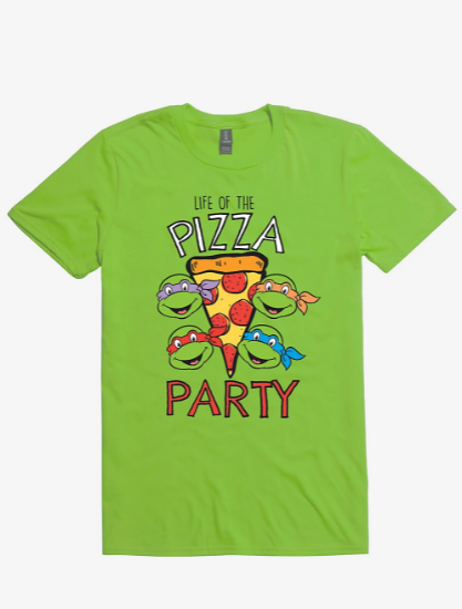 pizza party ninja turtles